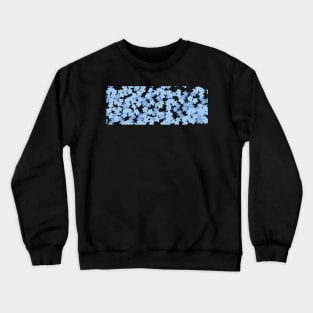 Forget-Me-Not Pattern Crewneck Sweatshirt